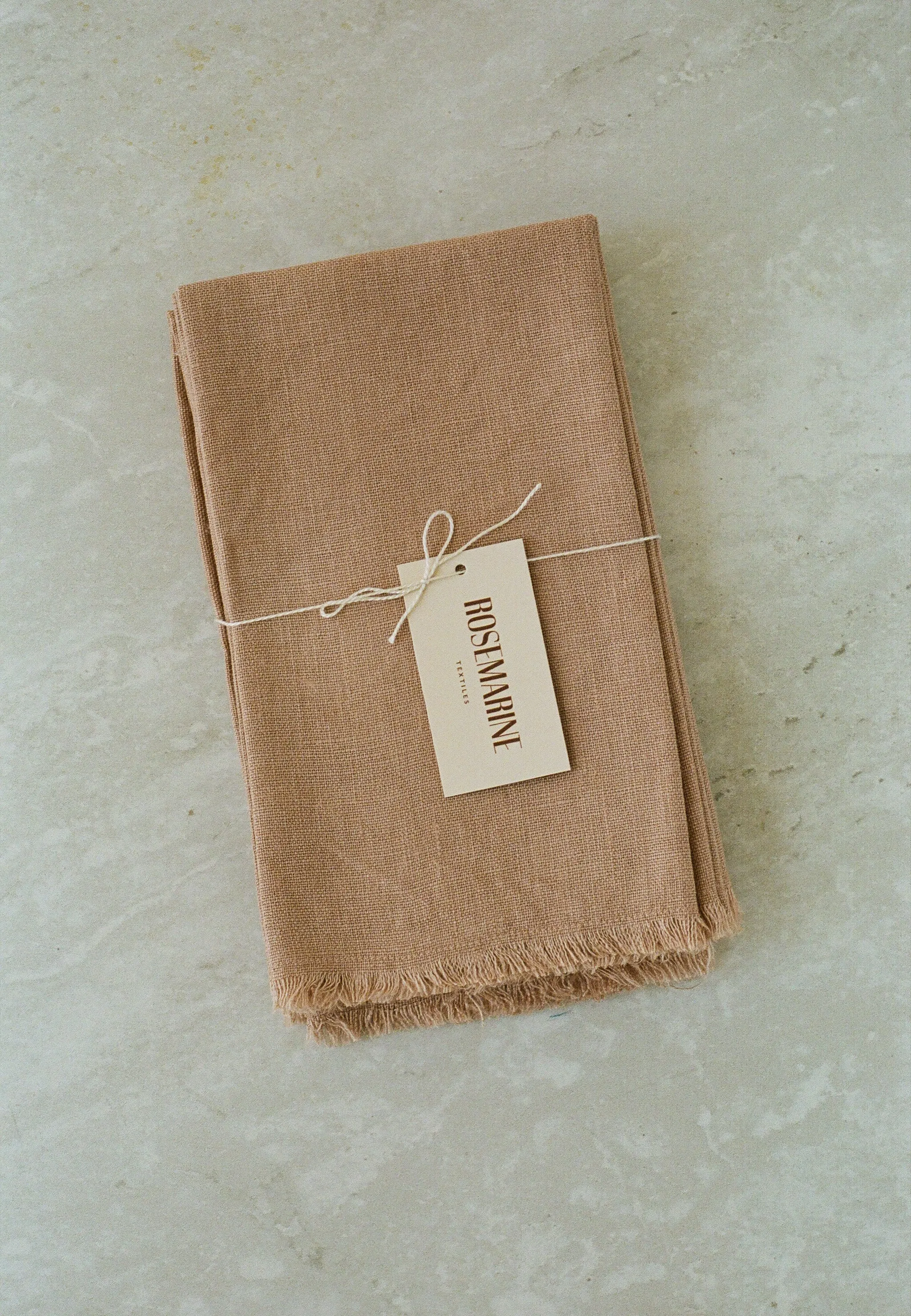 Mauve Linen Napkin Set