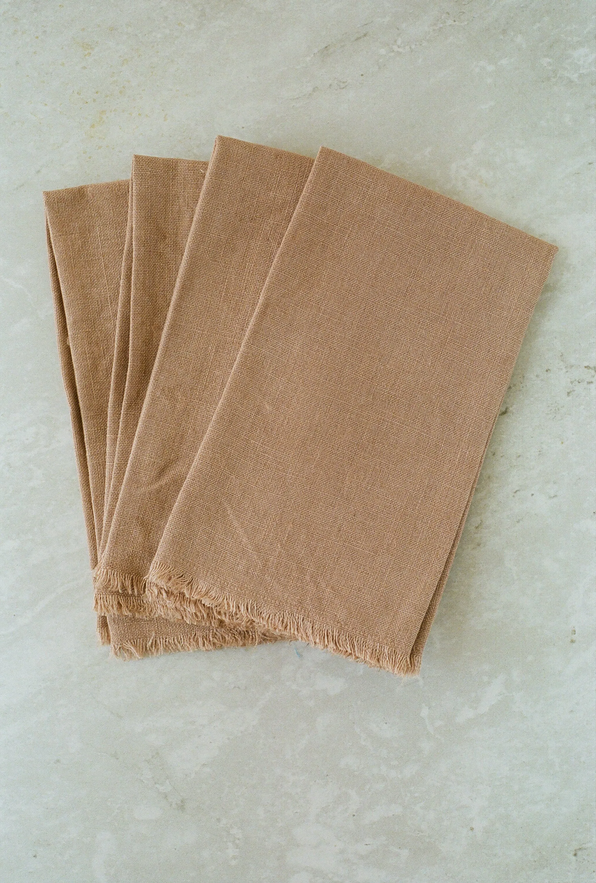 Mauve Linen Napkin Set