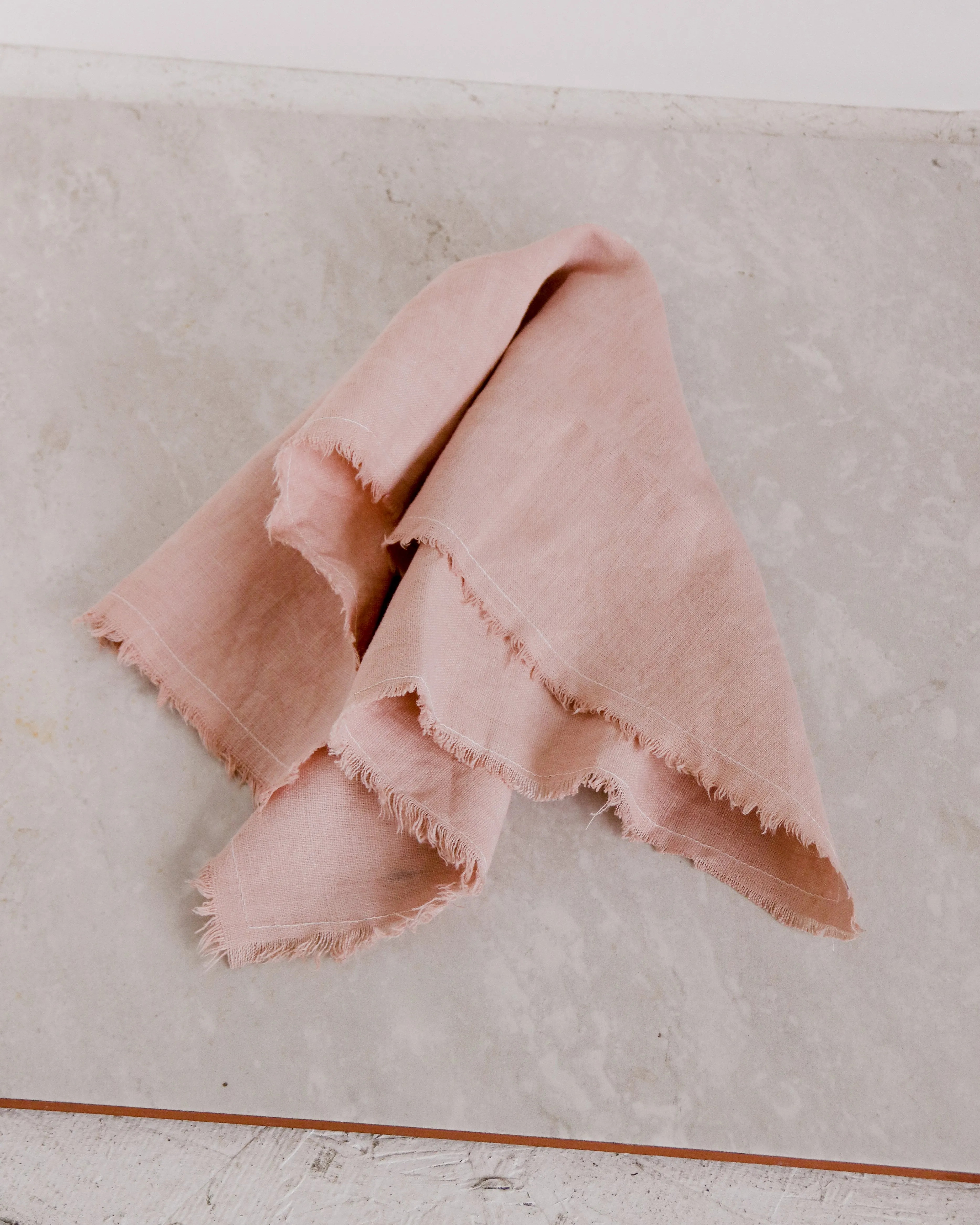 Mauve Linen Napkin Set