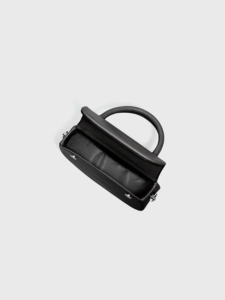 Mini Flirty Bag (White)   Crossbody Mini Bag (Black)