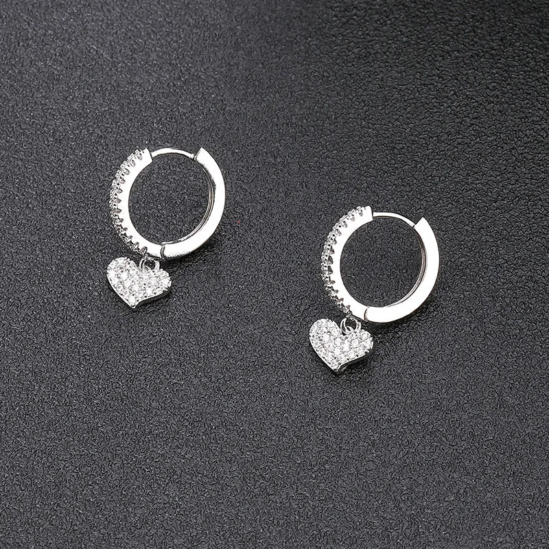 Mini hoops con cuore