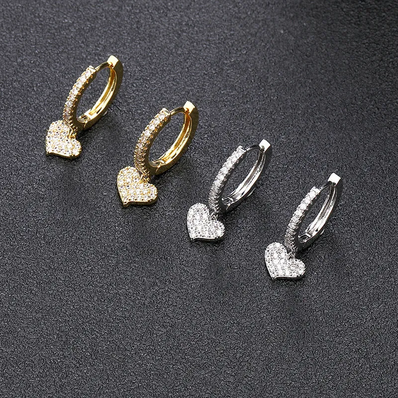 Mini hoops con cuore