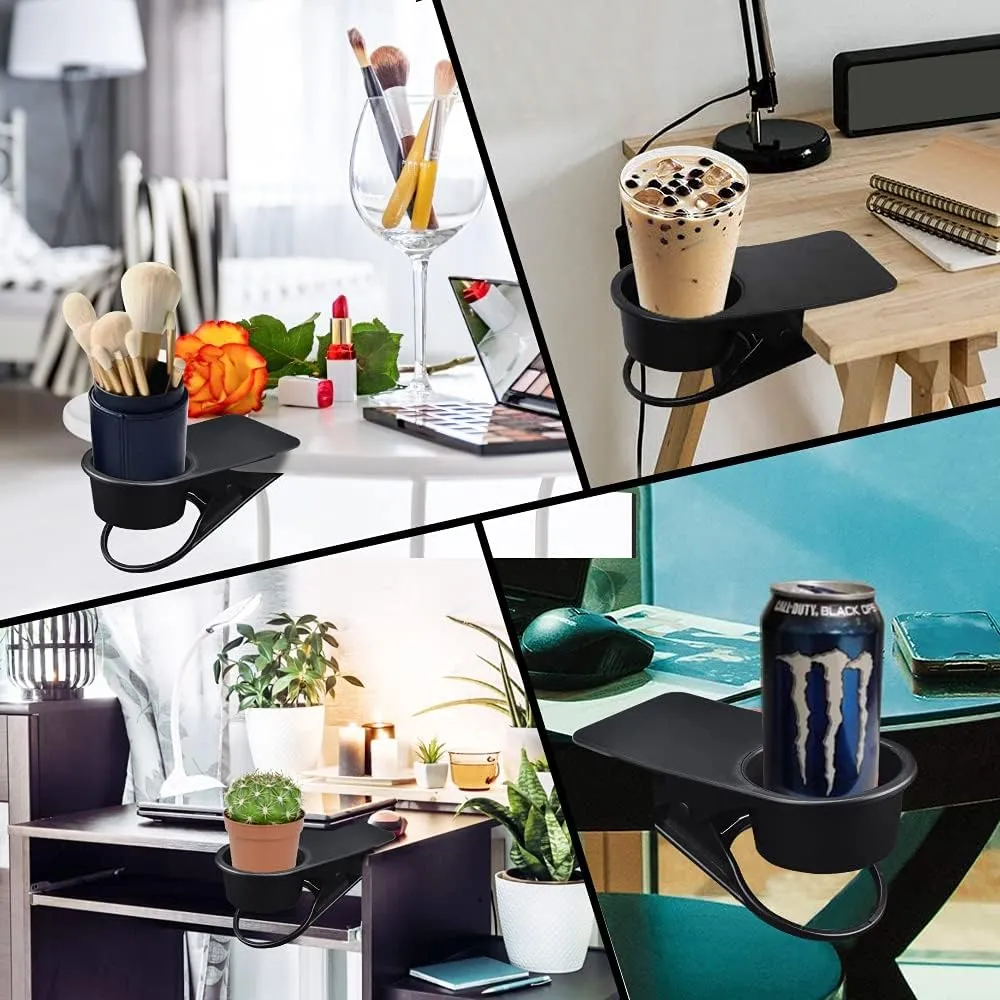 Multi-Functional Side Table Cup Clamp Holder