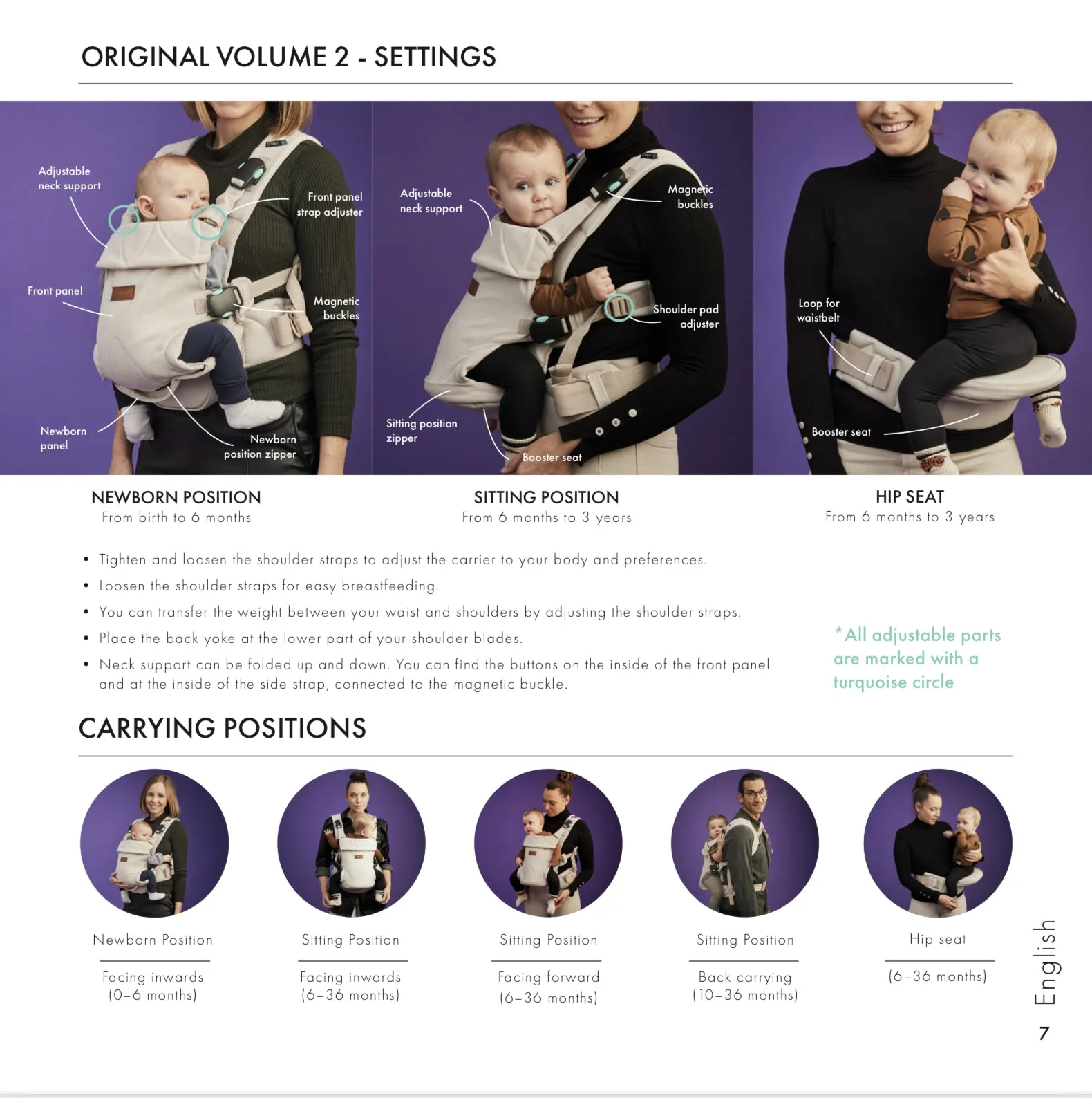NAJELL Original Volume 2 Baby Carrier