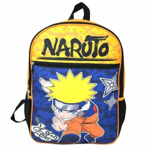 Naruto 16 Inch Backpack with LG Front Pocket
