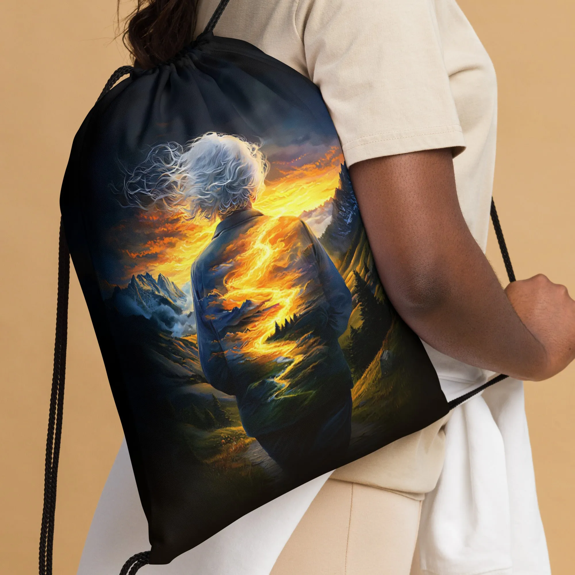 Path to Renewal Drawstring bag