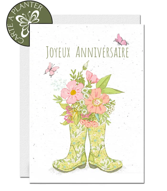 Plantable Birthday Card - Gardener