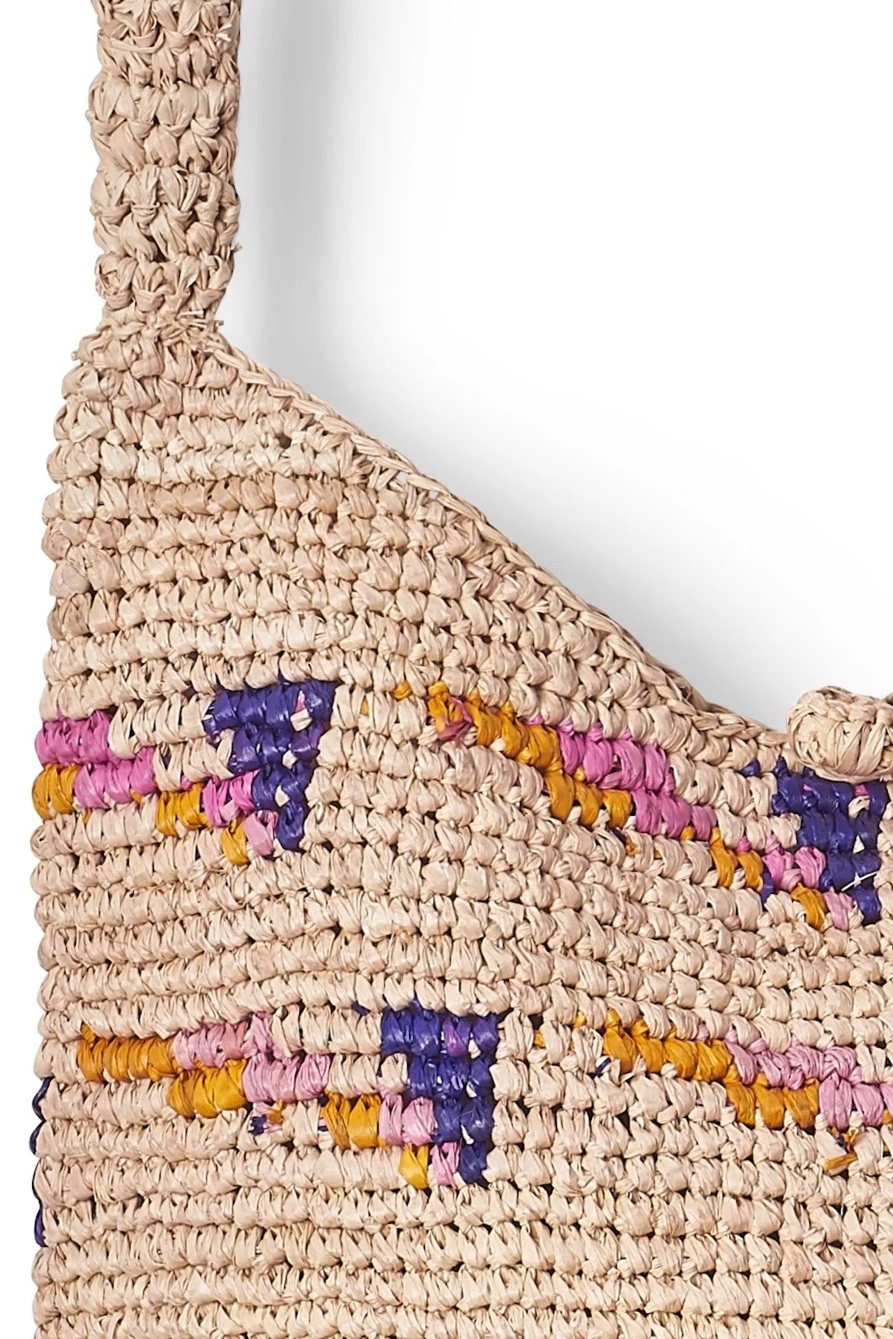 Raffia Bucket Bag