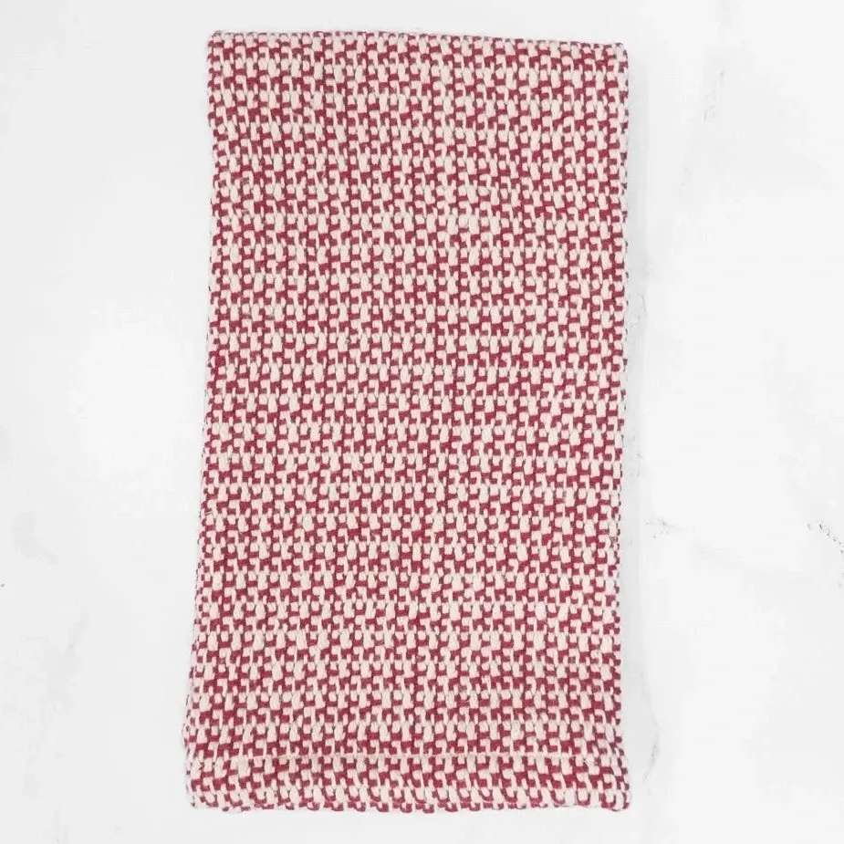 Red Currant Handwoven Kitchen Towel