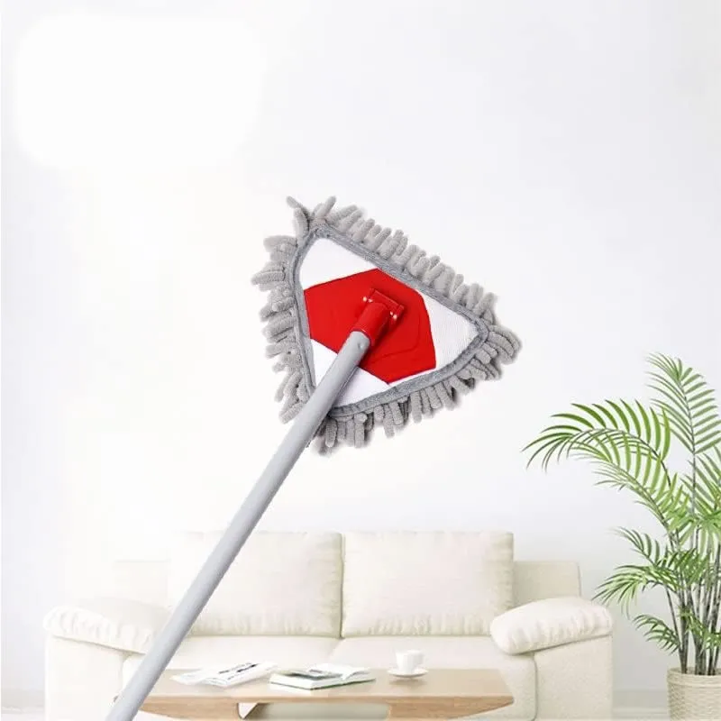 Retractable Triangle Microfiber Mop A130017