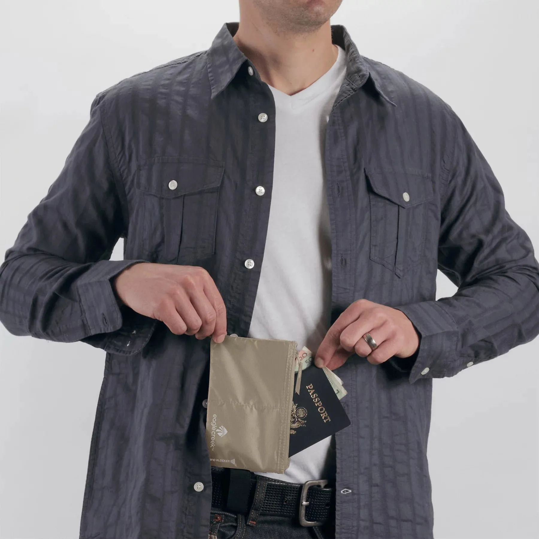RFID Blocker Hidden Pocket