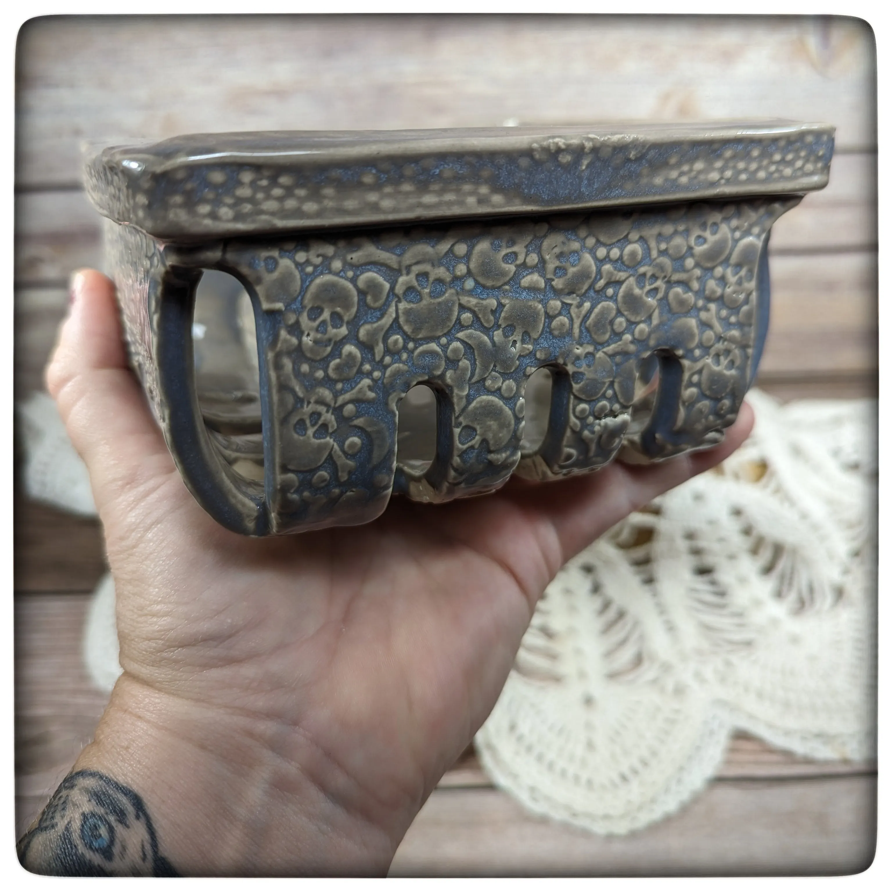 Skulls Berry basket