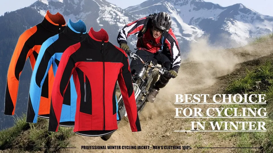 ToughAthlete Thermal Windproof Cycling Jacket