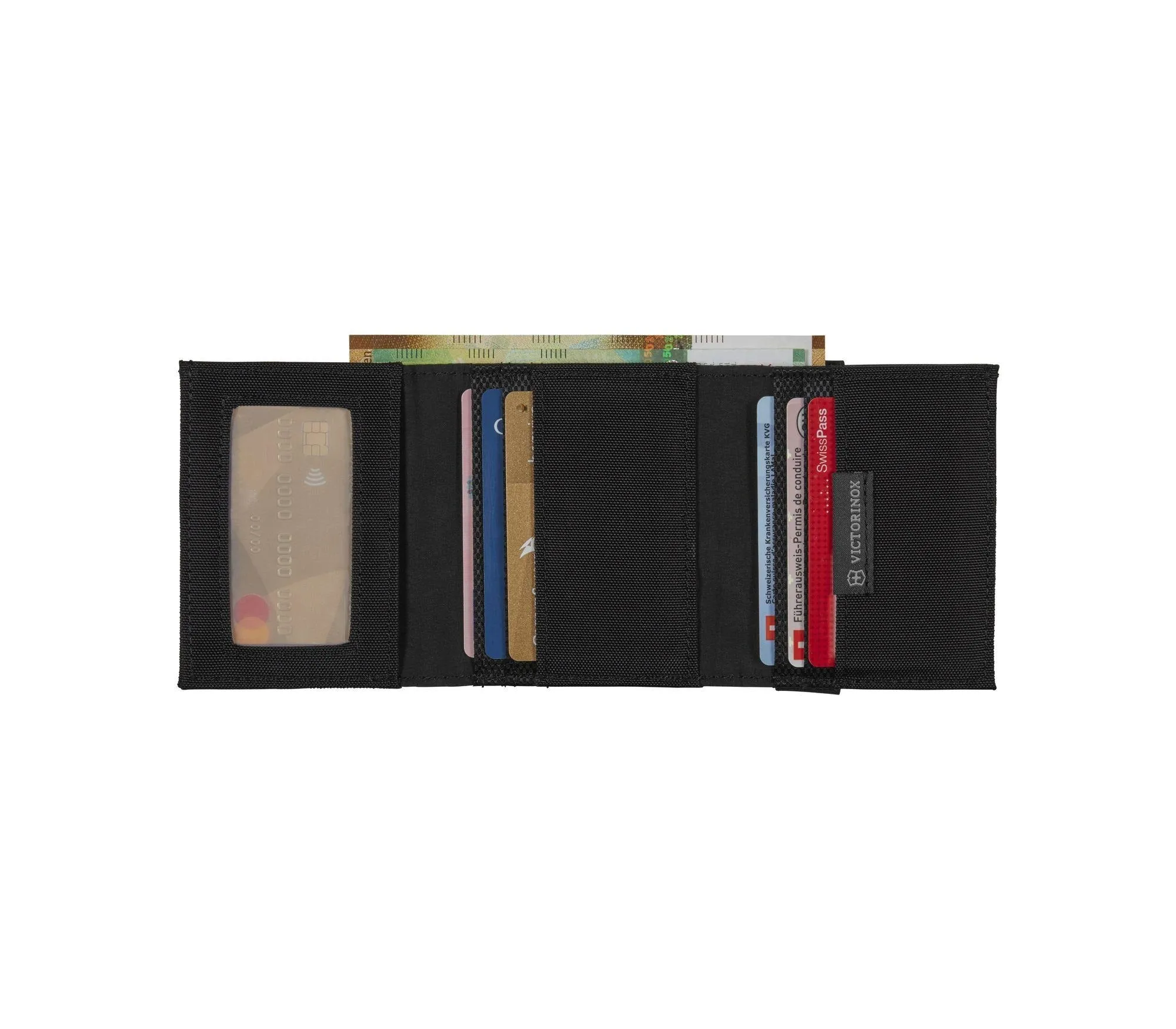 Tri-Fold Wallet - Black